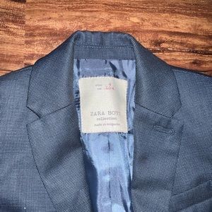 Sz 4 Zara kids tailored fit suit jacket